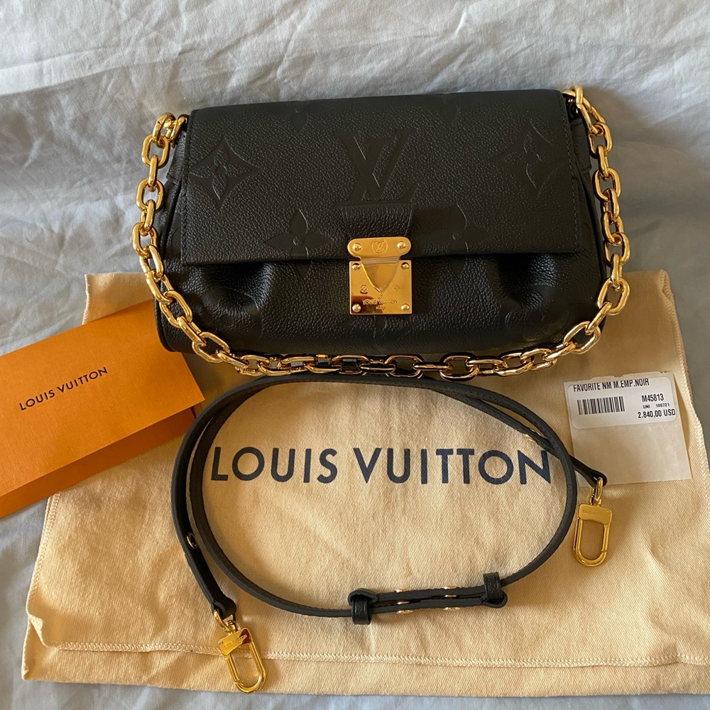 Louis Vuitton Favorite NM Bag Noir